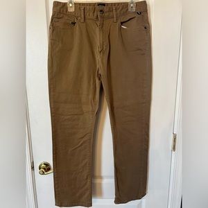 Nautica Straight Fit Khaki 5 Pocket